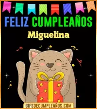 GIF Feliz Cumpleaños Miguelina